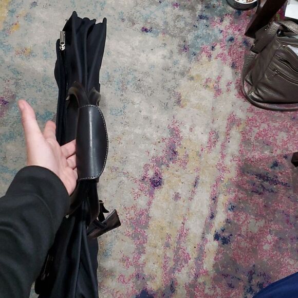 Diane Von Furstenberg Unisex Garment Bag in Black Like New - Picture 4 of 15